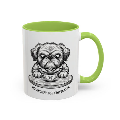 Grumpy Shih Tzu Coffee Club — Art Print / Mug