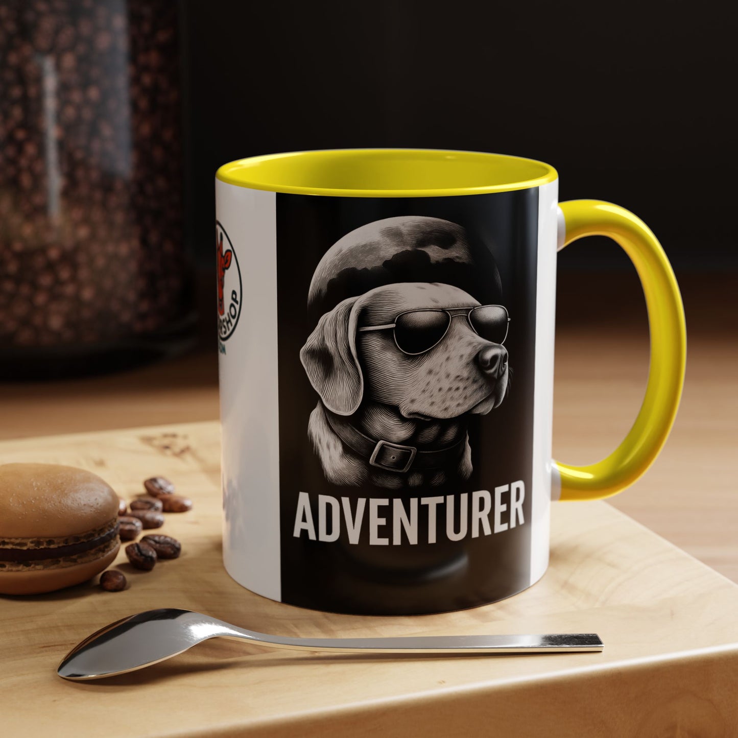 Adventure Dog Beagle Accent Coffee Mug, Unique Gift for Dog Lovers, Funny Pet Mug, Perfect for Birthdays or Holidays, Travel Coffee Cup, Gift [...]
