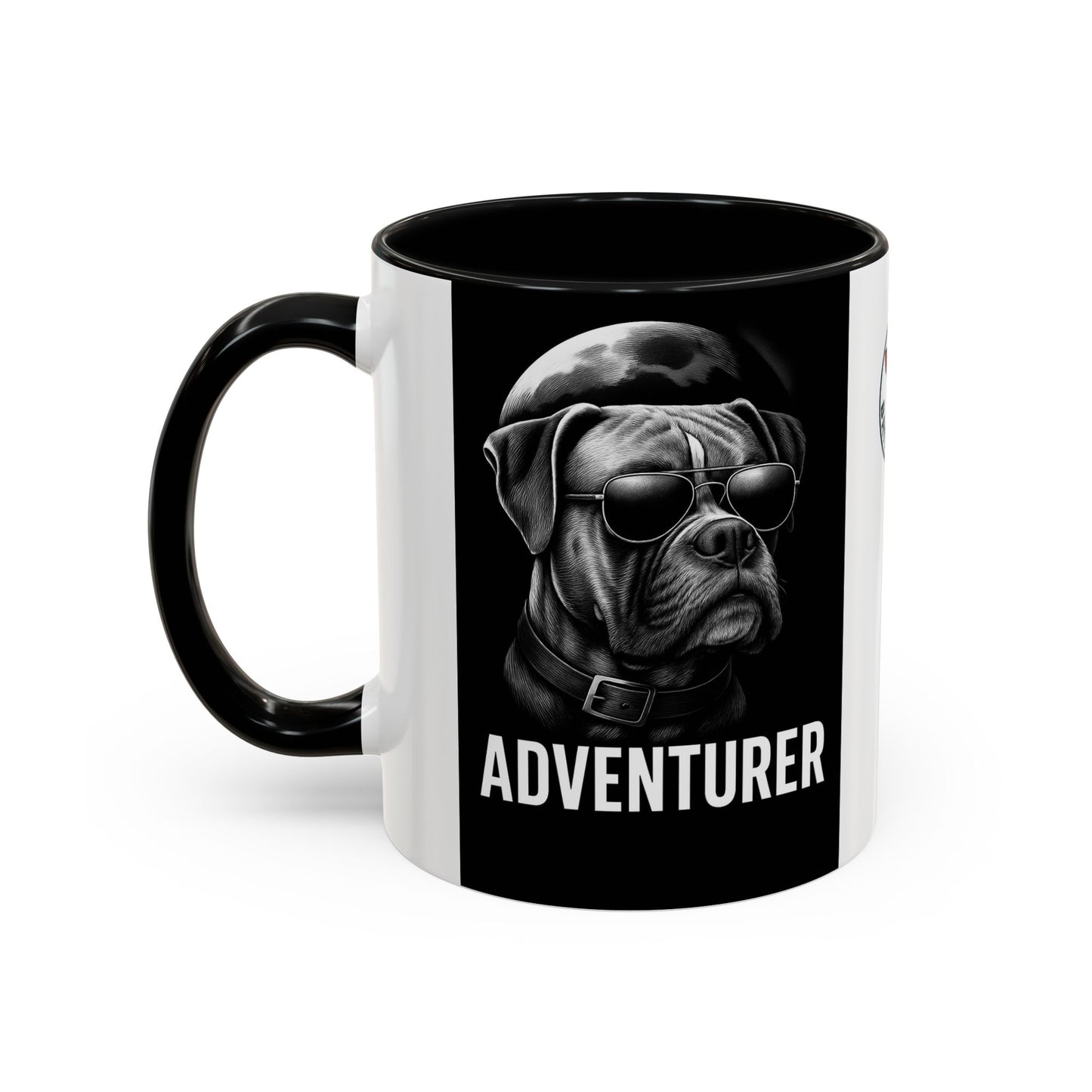 Adventure Dog Coffee Mug - Unique Pet Lover Gift, Personalized Dog Lover Mug, Funny Animal Mug, Holiday Gift for Dog Owners, Cool Cafe Mug