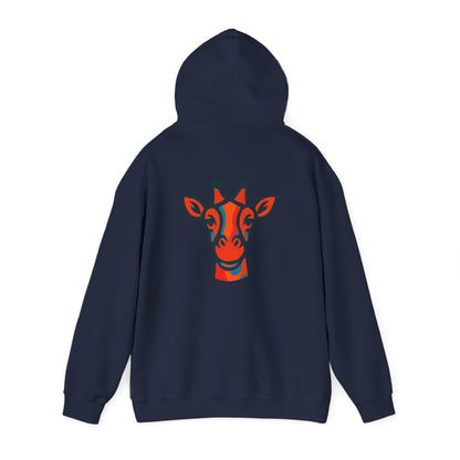 Hooded Sweatshirt Giraffe Head Logo Britor Shop Classy Design