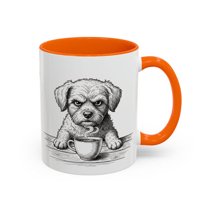 Grumpy Maltese Coffee Club — Art Print / Mug