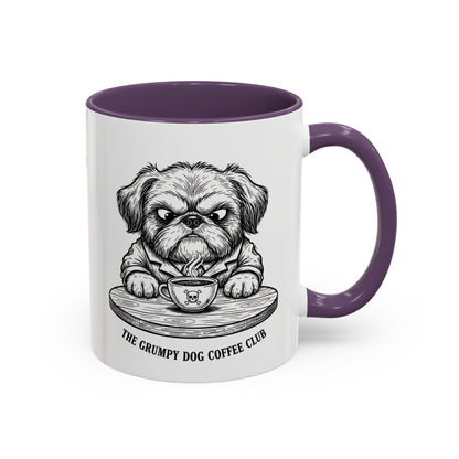 Grumpy Shih Tzu Coffee Club — Art Print / Mug