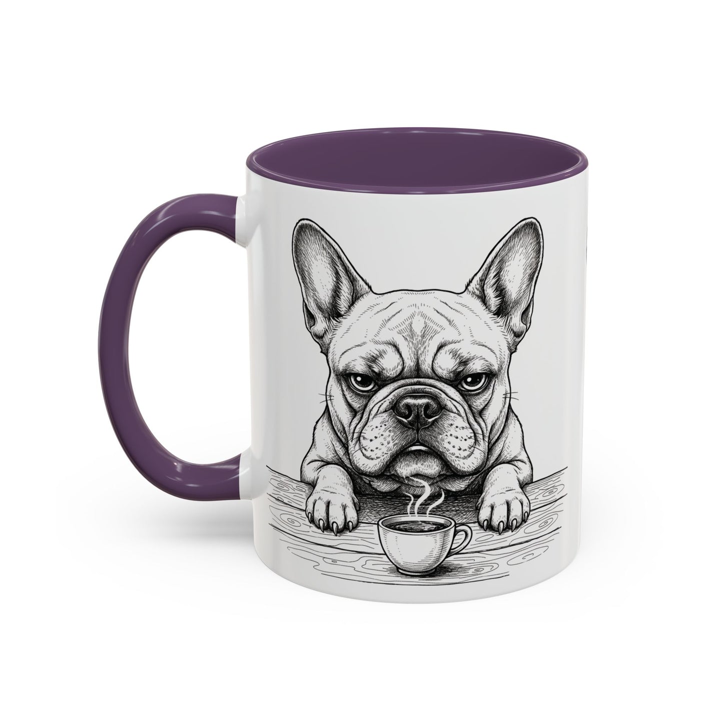 Grumpy French Bulldog Coffee Club —  Mug