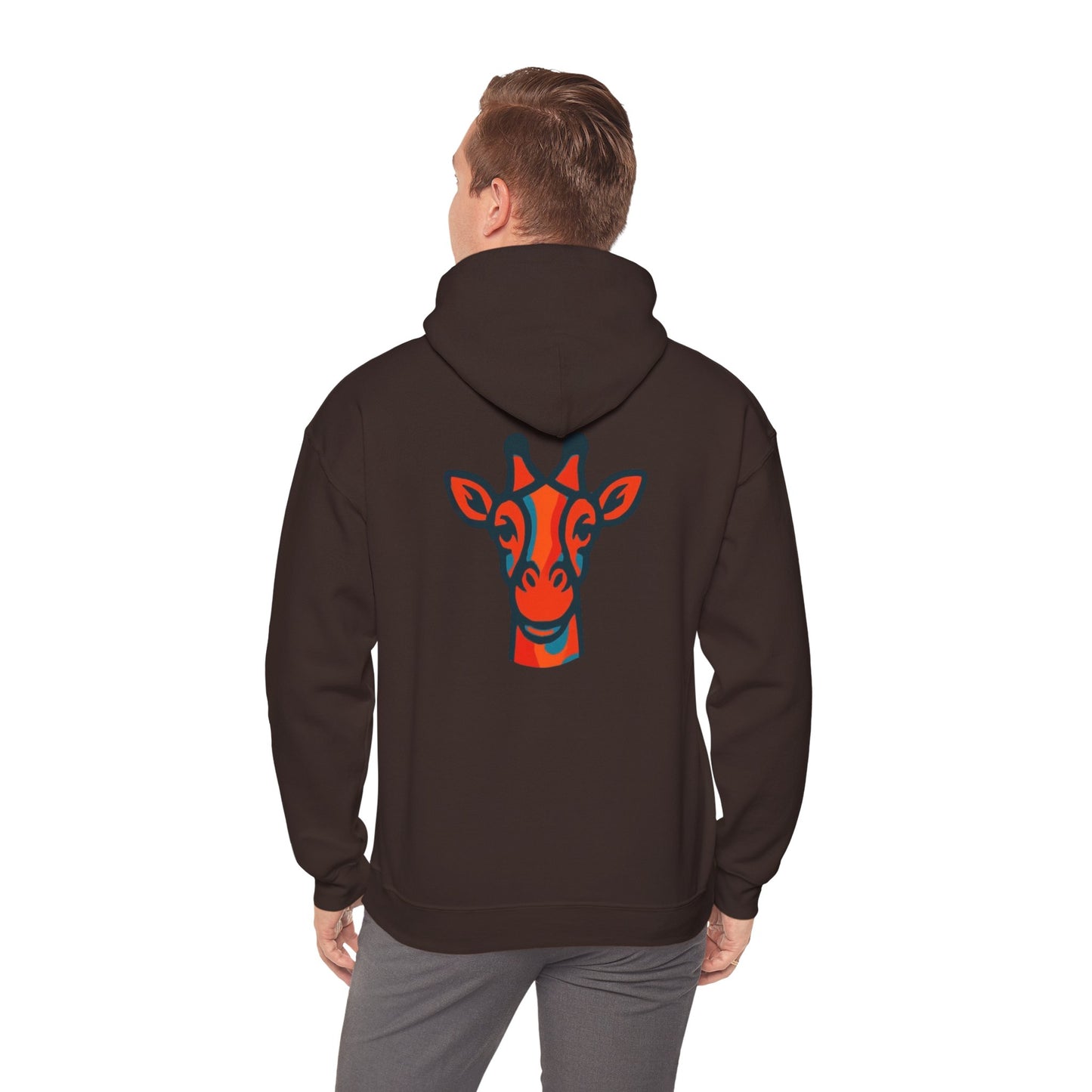 Hooded Sweatshirt Giraffe Head Logo Britor Shop Classy Design