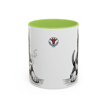 Grumpy Doberman Coffee Club — Art Print / Mug