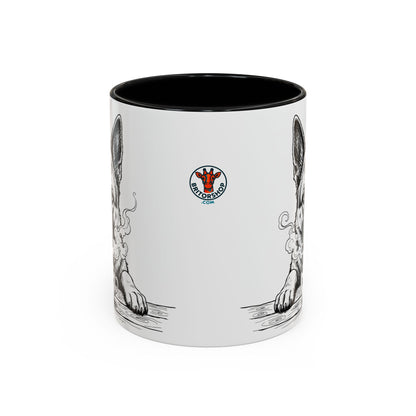 German Shepherd Mug —    Grumpy German Shepherd Coffee Club — Art Print / Mug /