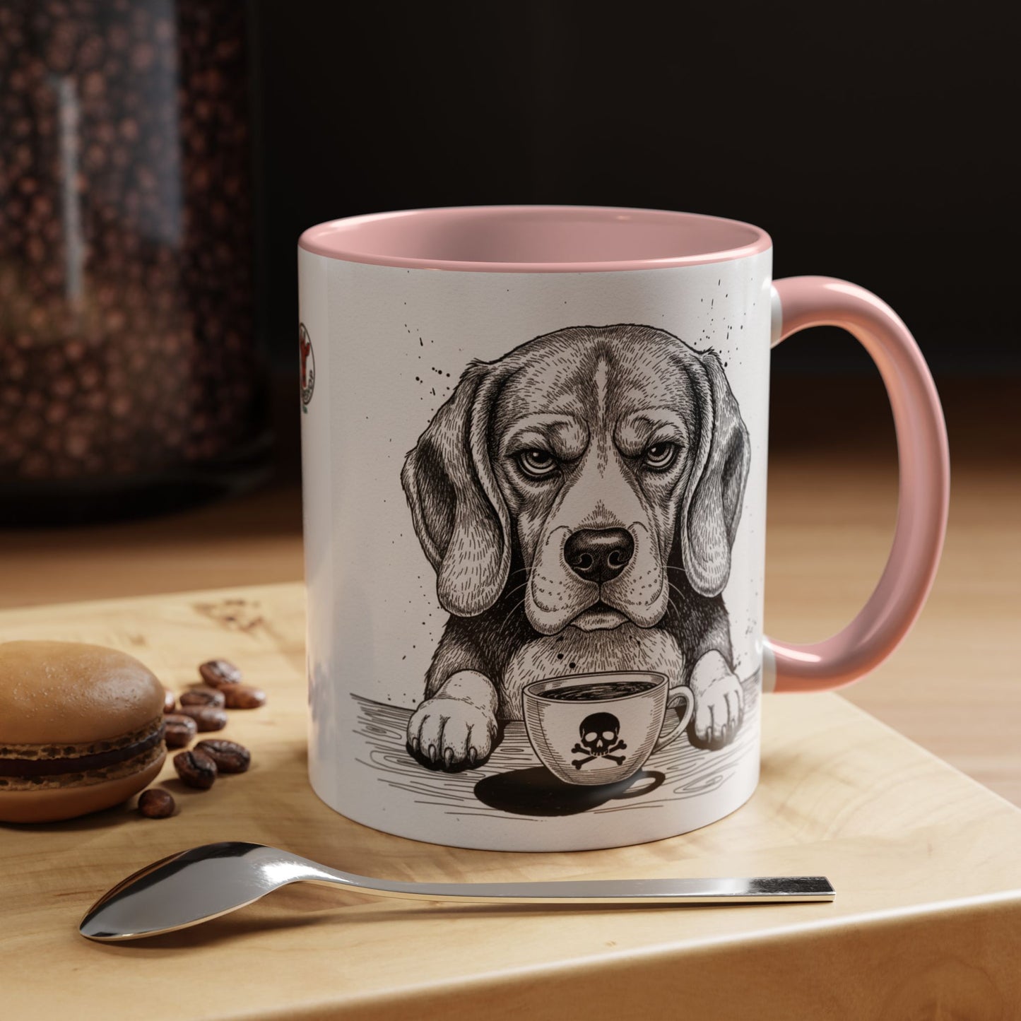 Grumpy Beagle Coffee Club — Art Print / Mug /