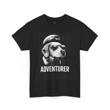 Adventure Beagle Unisex T-Shirt - Moon Night Outdoors
