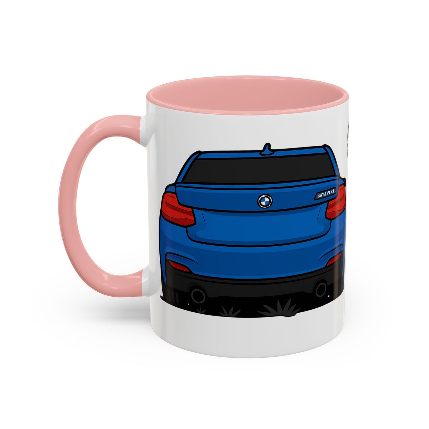 Coffee Mug - Bmw M240i F22 M Performance Estriol Blue Car Design