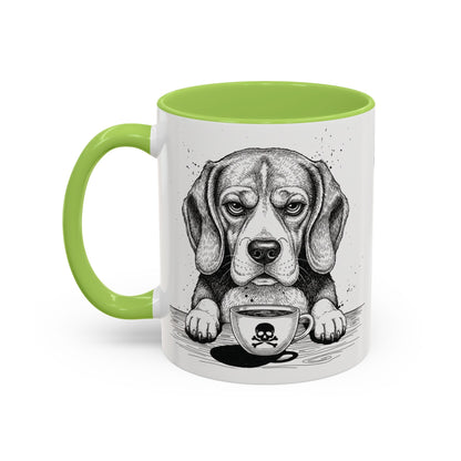Grumpy Beagle Coffee Club — Art Print / Mug /