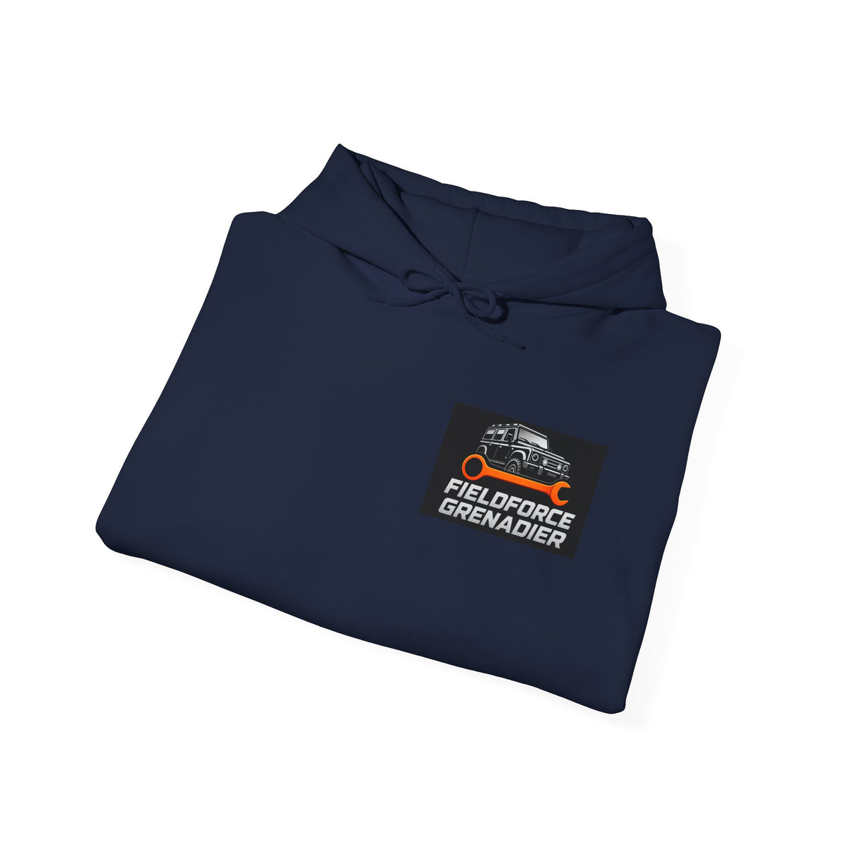 Fieldforce Grenadier Hoodie — Off‑Road Truck Wrench Logo Pullover