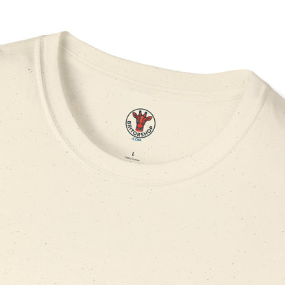 Minimal Crown Chest-Embroidered T-Shirt