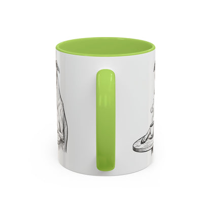 Grumpy Whippet Coffee Club — Art Print / Mug