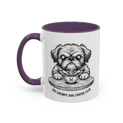 Grumpy Shih Tzu Coffee Club — Art Print / Mug