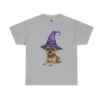 Funny Shorkie Wizard Unisex Tee