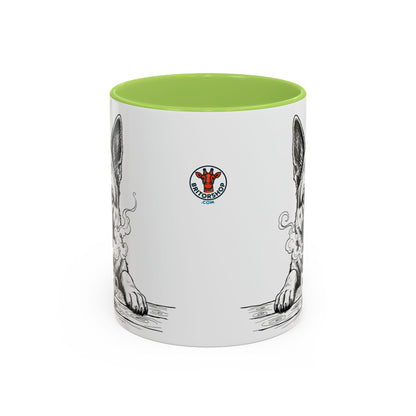 German Shepherd Mug —    Grumpy German Shepherd Coffee Club — Art Print / Mug /