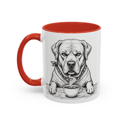 Grumpy Labrador Coffee Club — Art Print / Mug