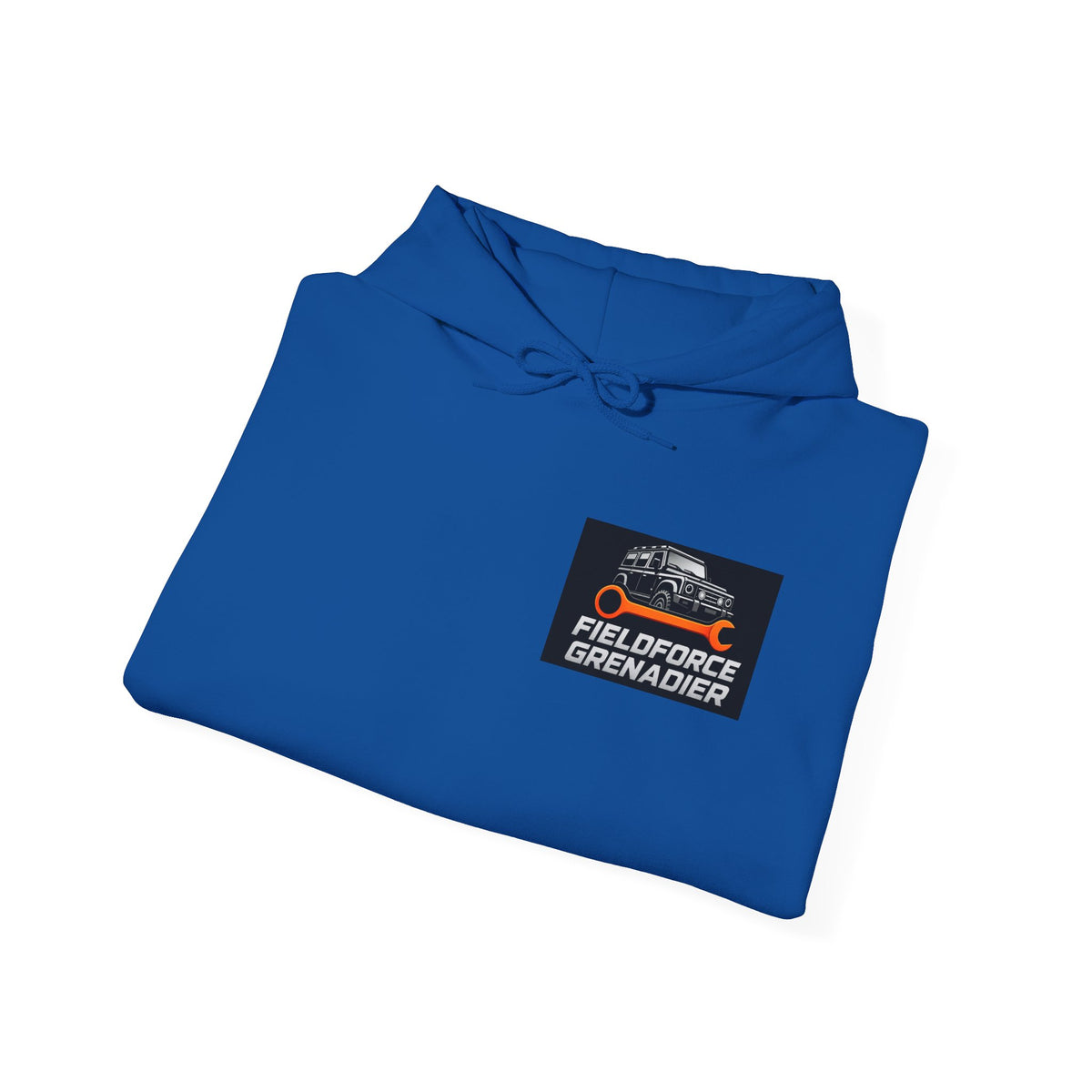 Fieldforce Grenadier Hoodie — Off‑Road Truck Wrench Logo Pullover