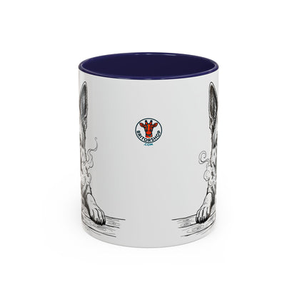 German Shepherd Mug —    Grumpy German Shepherd Coffee Club — Art Print / Mug /