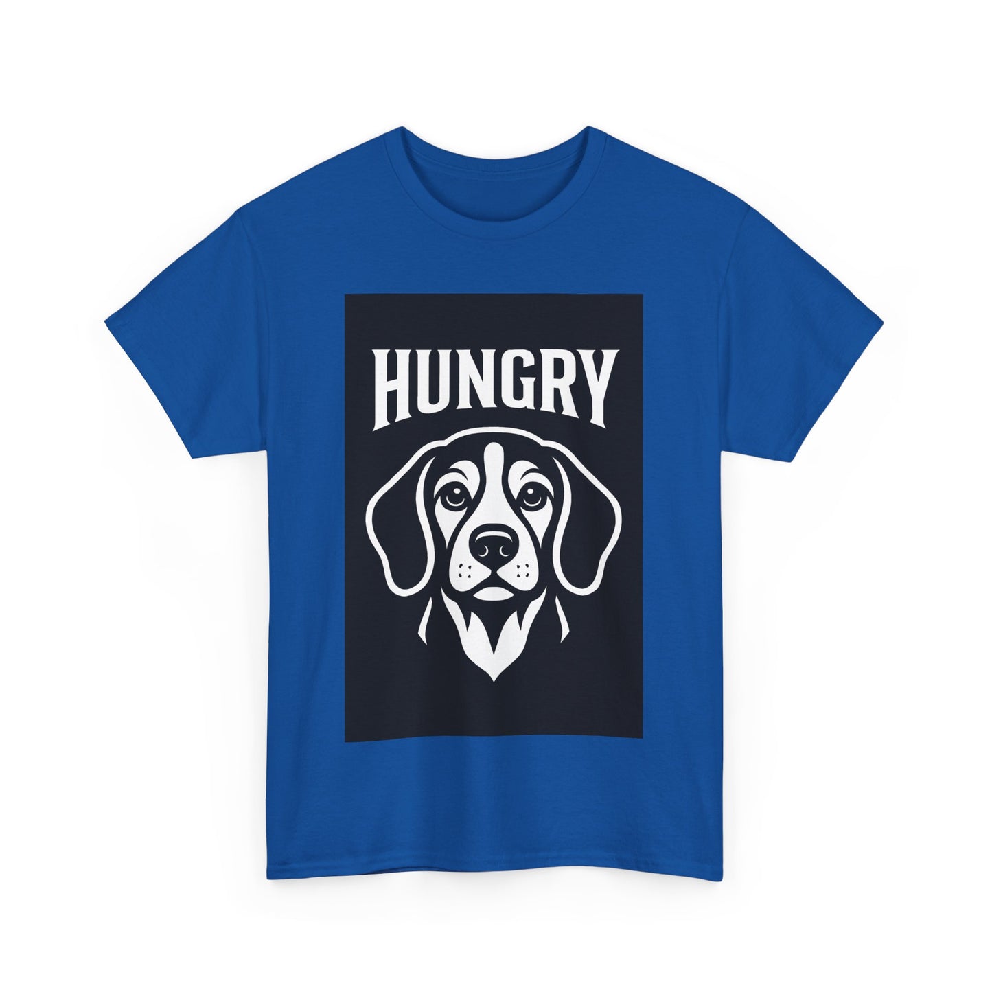 Hungry Dog Graphic Tee | Unisex Cotton Shirt, Pet Lovers Gift, Dog Owner Apparel, Cute Animal T-Shirt, Funny Animal Lover Gift