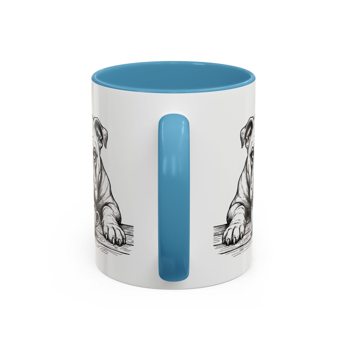 Grumpy Bulldog Coffee Club — Art Print / Mug /