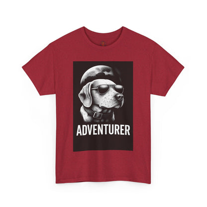 Adventure Beagle Unisex T-Shirt - Moon Night Outdoors