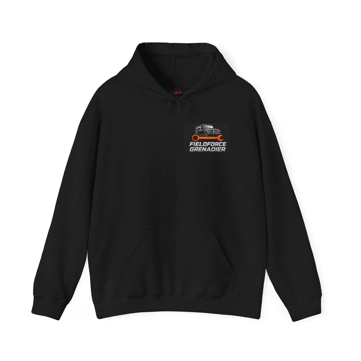 Fieldforce Grenadier Hoodie — Off‑Road Truck Wrench Logo Pullover