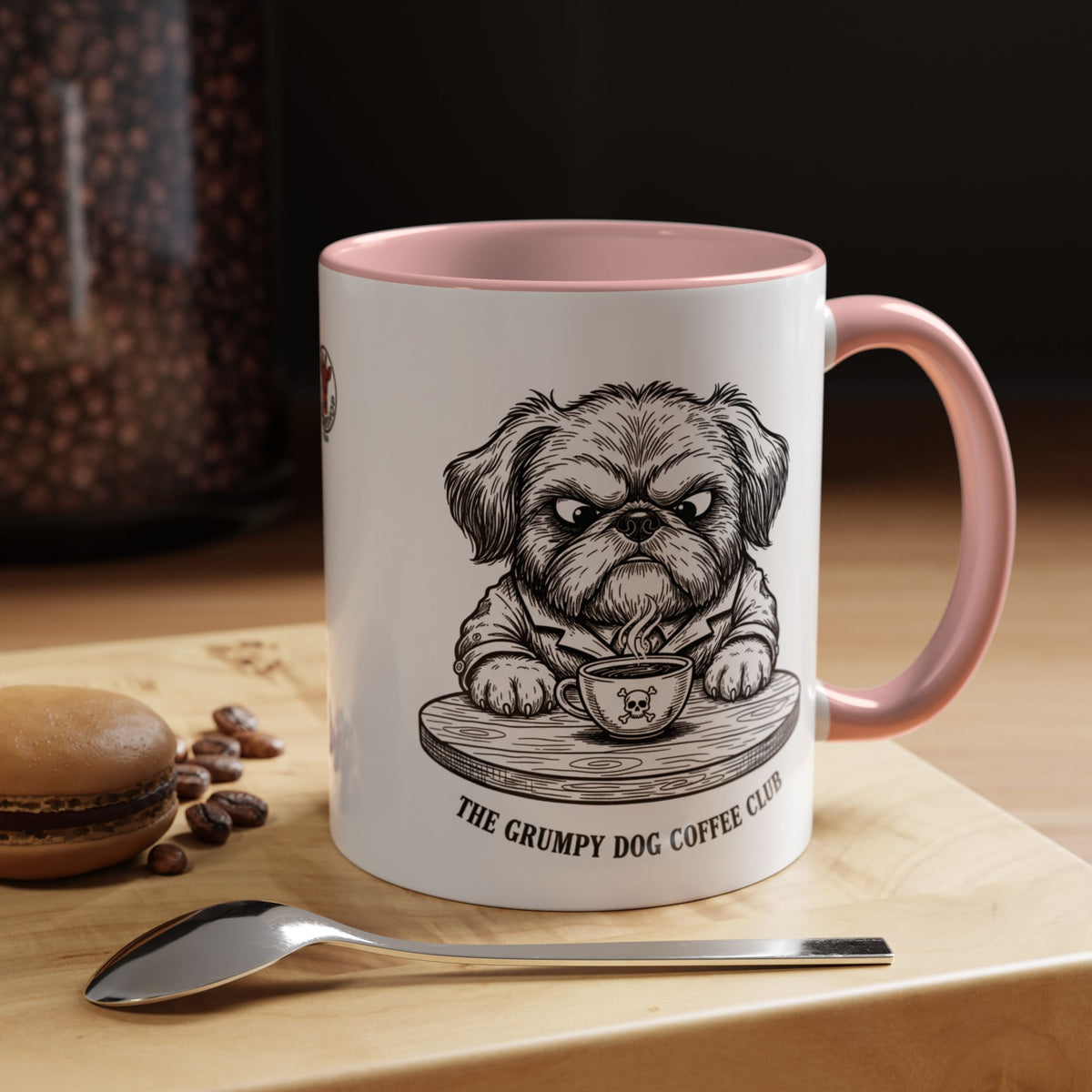 Grumpy Shih Tzu Coffee Club — Art Print / Mug