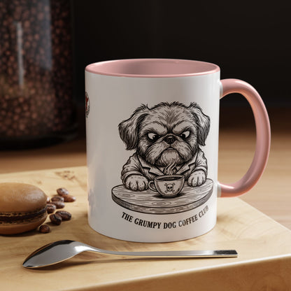 Grumpy Shih Tzu Coffee Club — Art Print / Mug