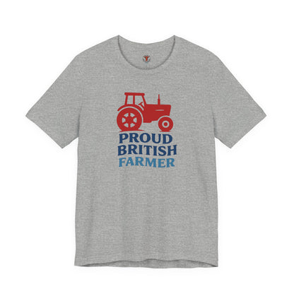 Unisex Tee - Proud British farmer