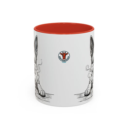 German Shepherd Mug —    Grumpy German Shepherd Coffee Club — Art Print / Mug /