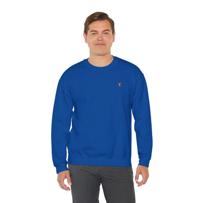 Embroidered Tiny Giraffe Britor classic Crewneck Sweatshirt — Minimal Animal Lover classy Pullover
