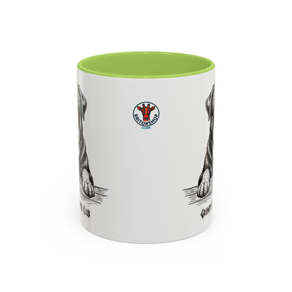 Grumpy Rottweiler Coffee Club — Art Print / Mug