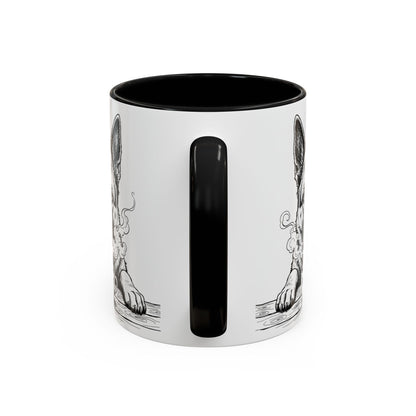 German Shepherd Mug —    Grumpy German Shepherd Coffee Club — Art Print / Mug /