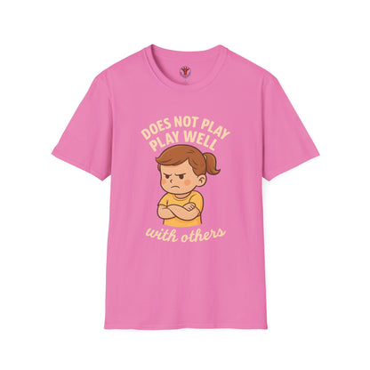 Funny Grumpy Child Unisex T-Shirt