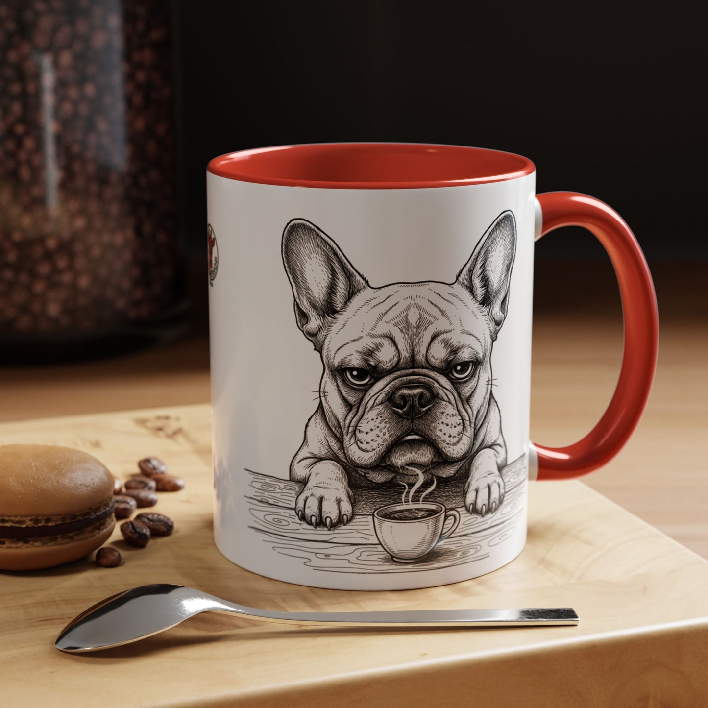 Grumpy French Bulldog Coffee Club —  Mug
