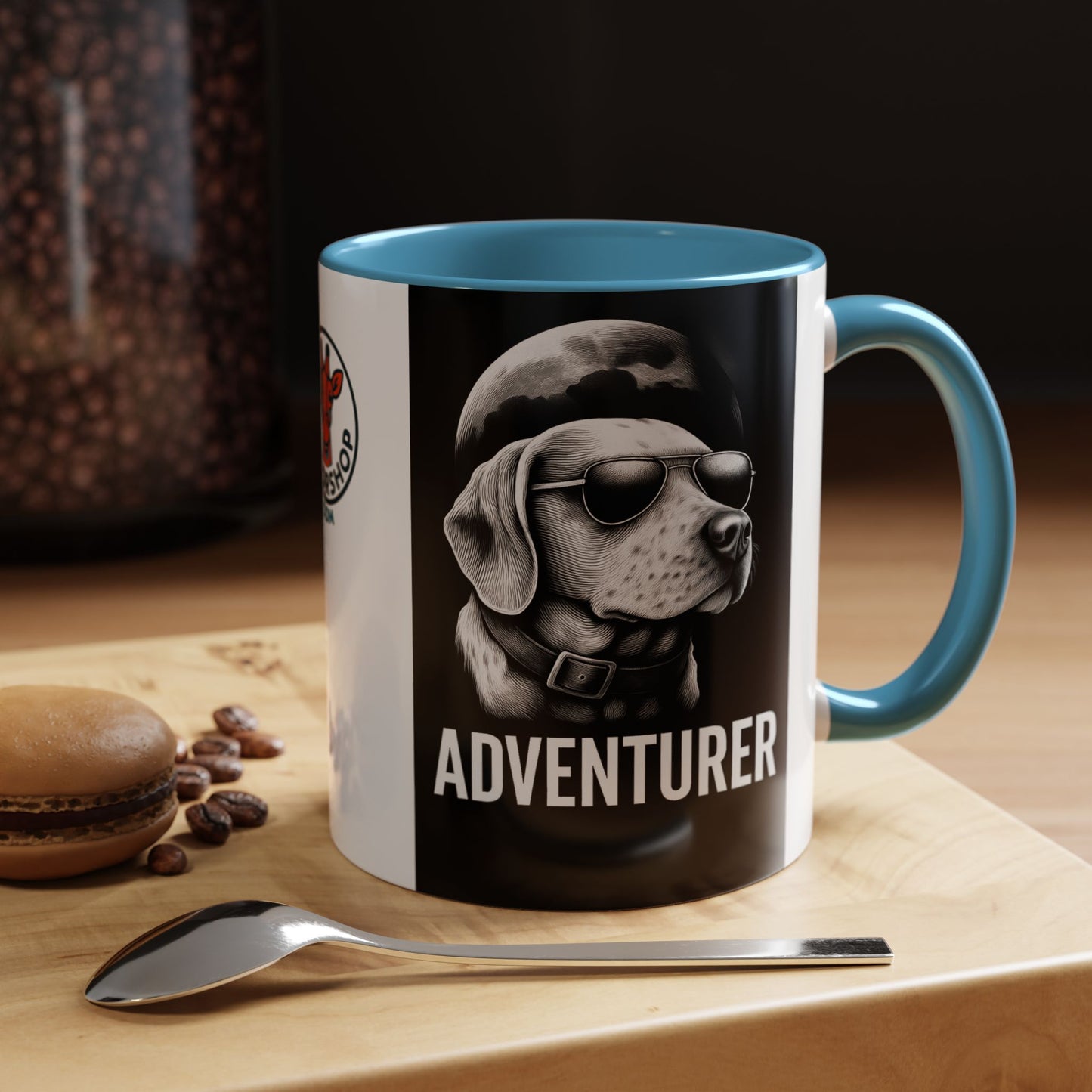 Adventure Dog Beagle Accent Coffee Mug, Unique Gift for Dog Lovers, Funny Pet Mug, Perfect for Birthdays or Holidays, Travel Coffee Cup, Gift [...]