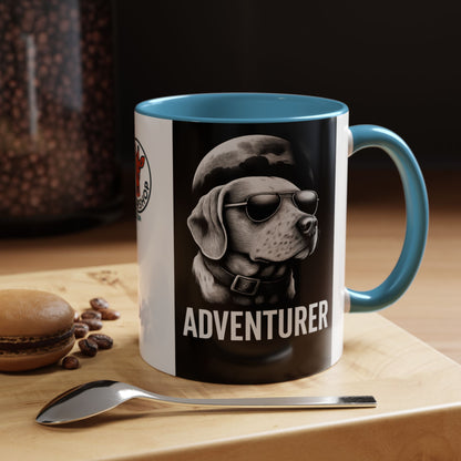 Adventure Dog Beagle Accent Coffee Mug, Unique Gift for Dog Lovers, Funny Pet Mug, Perfect for Birthdays or Holidays, Travel Coffee Cup, Gift [...]