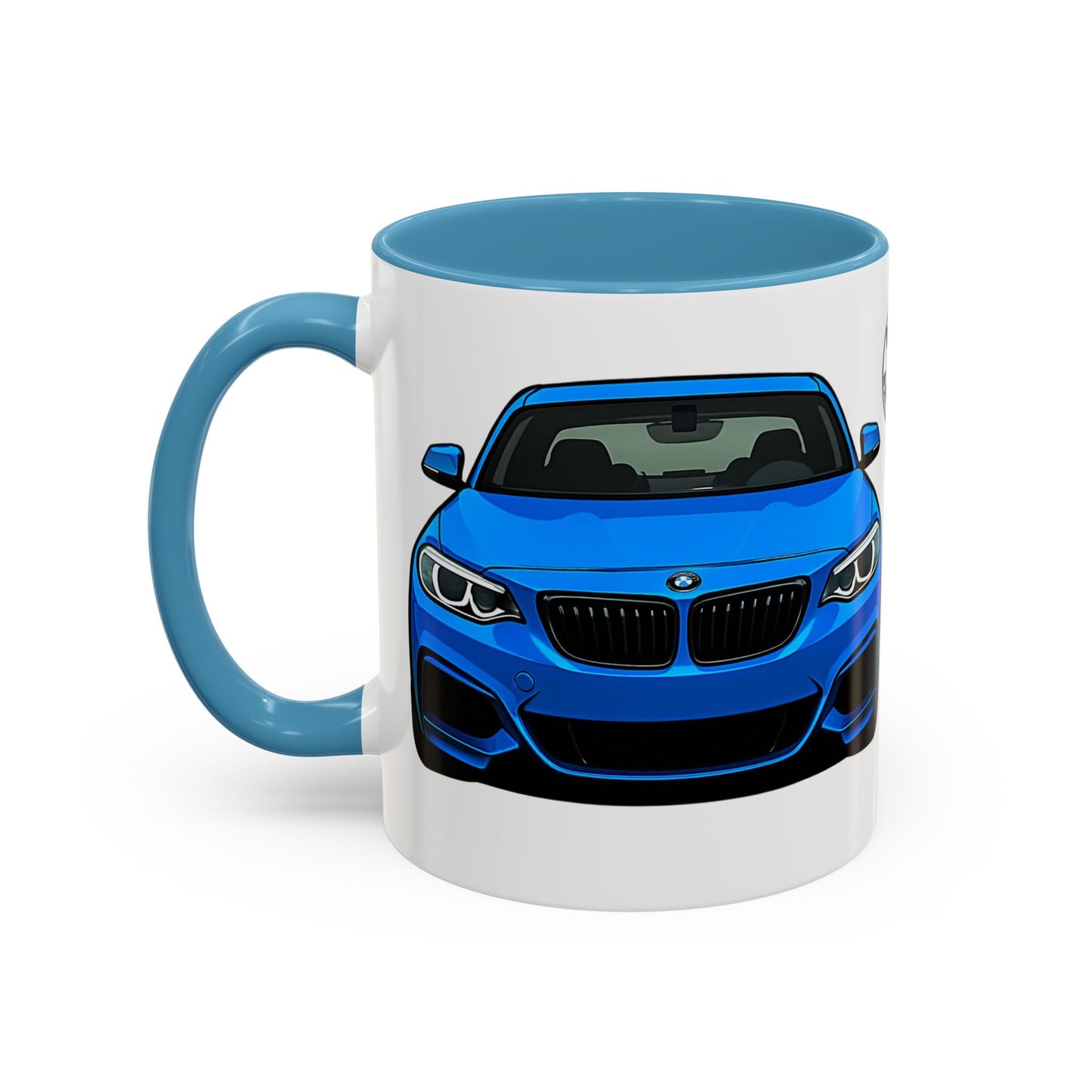 Coffee Mug - Bmw M240i F22 B58 M Performance Estoril Blue Design