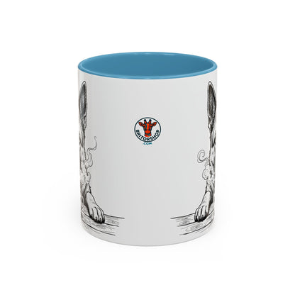 German Shepherd Mug —    Grumpy German Shepherd Coffee Club — Art Print / Mug /