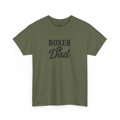 Boxer Dog Dad Tee