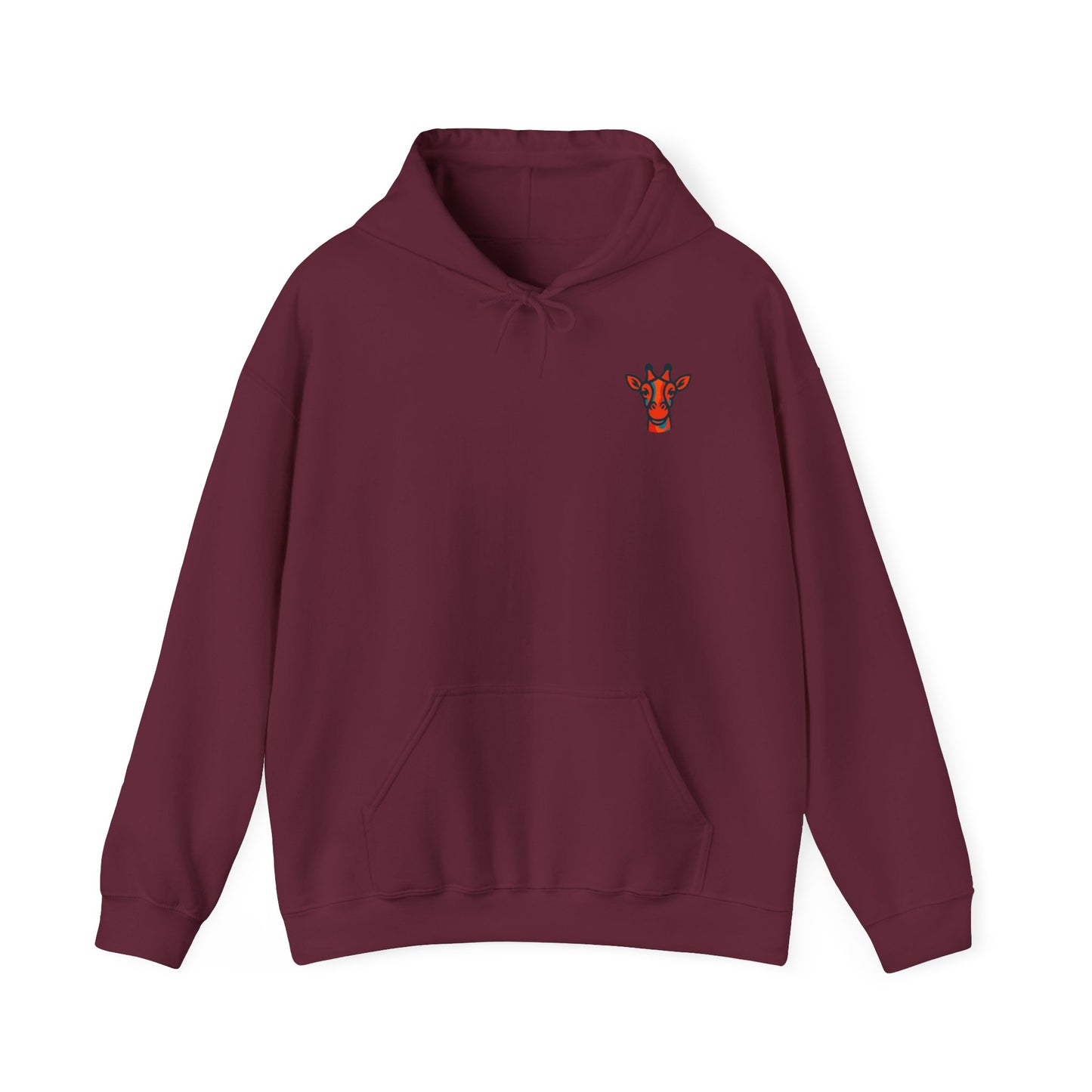 Hooded Sweatshirt Giraffe Head Logo Britor Shop Classy Design