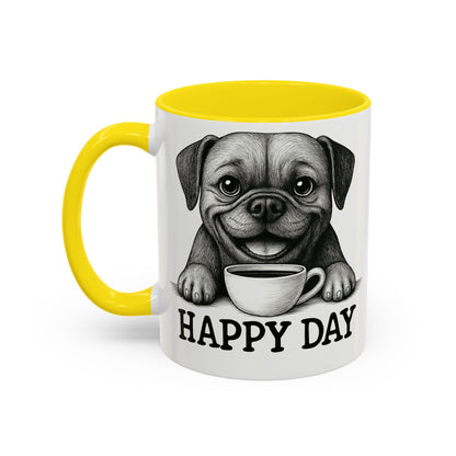 Playful boxer Dog Coffee Mug – Perfect Gift for Dog Lovers, Birthday Mug, Cute Pet Art, Happy Day Mug, Unique Animal Lover Gift