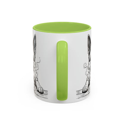 German Shepherd Mug —    Grumpy German Shepherd Coffee Club — Art Print / Mug /