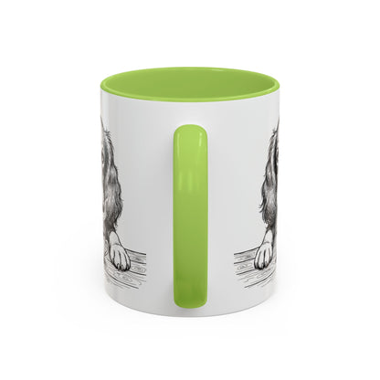 Grumpy Springer Spaniel Coffee Club — Art Print / Mug /