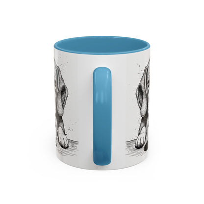 Grumpy Beagle Coffee Club — Art Print / Mug /