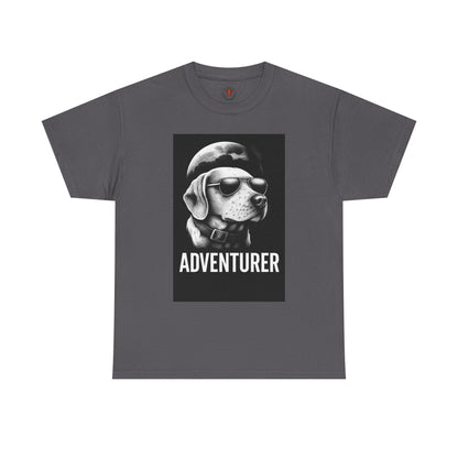 Adventure Beagle Unisex T-Shirt - Moon Night Outdoors