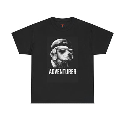 Adventure Beagle Unisex T-Shirt - Moon Night Outdoors