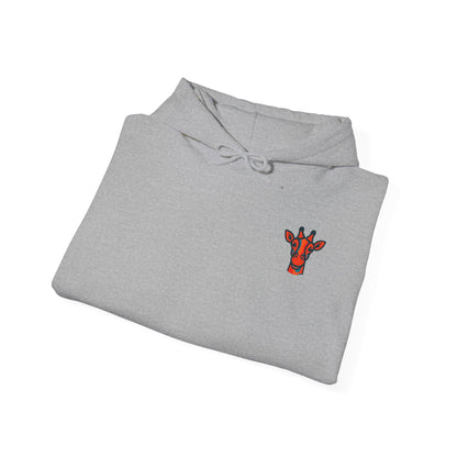 Hooded Sweatshirt Giraffe Head Logo Britor Shop Classy Design