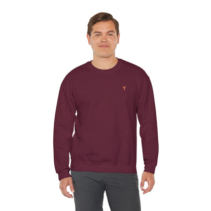 Embroidered Tiny Giraffe Britor classic Crewneck Sweatshirt — Minimal Animal Lover classy Pullover